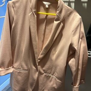 LC Lauren Conrad baby pink blazer- 3/4 sleeves